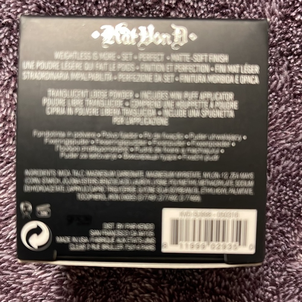 KVD Lock-it Mini Setting Powder - Picture 4 of 5